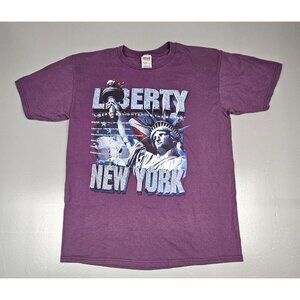 New York Statue Of Liberty‎ T-Shirt Mens Large. Vintage Graphic Tee.